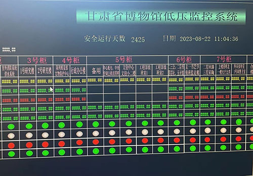 甘肃省博物馆低压监控系统